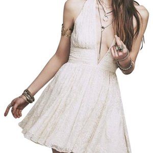 Free People Mini Halter Dress